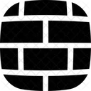 Parede Firewall Tijolos Ícone
