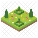 Park Garden Playground Icon