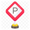 Roadboard Signboard Parking Board Icon