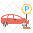 Parking Lot Parked Icon