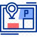 Parking Map Marker Location Pin Map Icon Icon