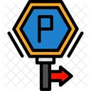 Parking Restricted Zone Limited Parking Restricted Area Icon