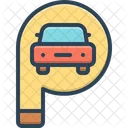 Parking Sign  Icon