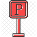 Parking Sign  Icon