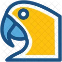 Parrot Bird Head Icon