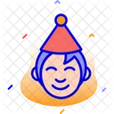 Party Boy Avatar Party Cup Icon