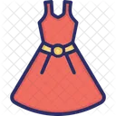 Party Dress Dress Frock Icon