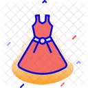 Party Dress Dress Frock Icon