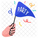 Party Flag  Icon