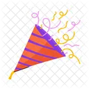 Party Cap Party Horn Confetti Icon