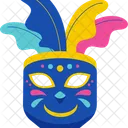 Carnival Photo Booth Mask Icon