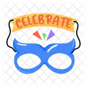 Masquerade Mask Party Mask Eye Mask Icon