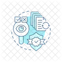 Quality Management System Qms Standardized Tests Icon