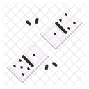 Abgestimmt Dominosteine Blockieren Symbol