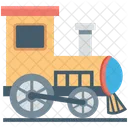 Passenger Train Locomotive Icon