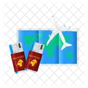 Travel Passport International Icon