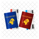 Travel Passport International Icon