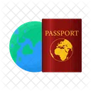 Travel Passport International Icon