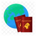 Travel Passport International Icon