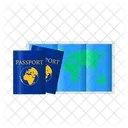 Travel Passport International Icon