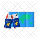 Travel Passport International Icon