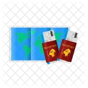 Travel Passport International Icon