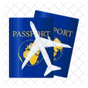 Travel Passport International Icon