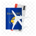 Travel Passport International Icon