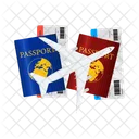 Travel Passport International Icon