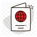 Passport International Travel Access Icon