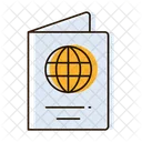 Passport International Travel Access Icon