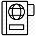 여권 수첩 책 아이콘