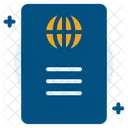 Passport Travel Visa Icon