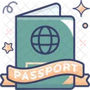 Passport Travel Visa Icon