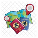 Passport Passport Book Travel Icon