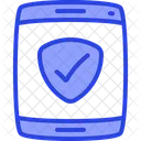 Verified Protection Dual Ton Icon Icône