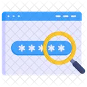 Password Security Login Data Security Icon