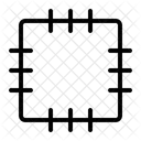 Patch Stitches Weave Symbol