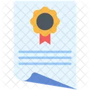 Patent Certificate Diploma Icon