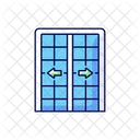 Patio Door Slide Icon