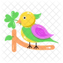 Bird Branch Cute Sparrow Patrick Bird Icon