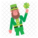 Patricks Dance Leprechaun Dance Irish Dance Symbol