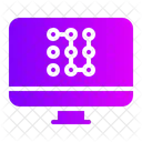 Pattern Password Computer Icon