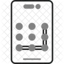 Pattern Lock Password Secuirty Symbol