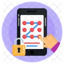 Mobile Pattern Pattern Lock Phone Pattern Icon