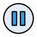 Pause Audio Player Icon