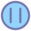 Pause Media Video Icon