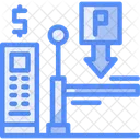 Pay On Entry Parking Pay When Entering Entry Payment Icon