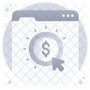 Ppc Cpc Pay Per Click Icon