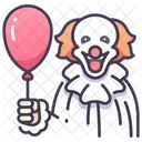 Payaso Payaso Bromista Del Diablo Icono